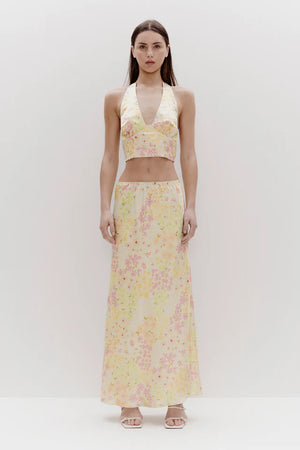 
            
                Load image into Gallery viewer, Ownley - Gardenia Midi Skirt in Garden Party
            
        