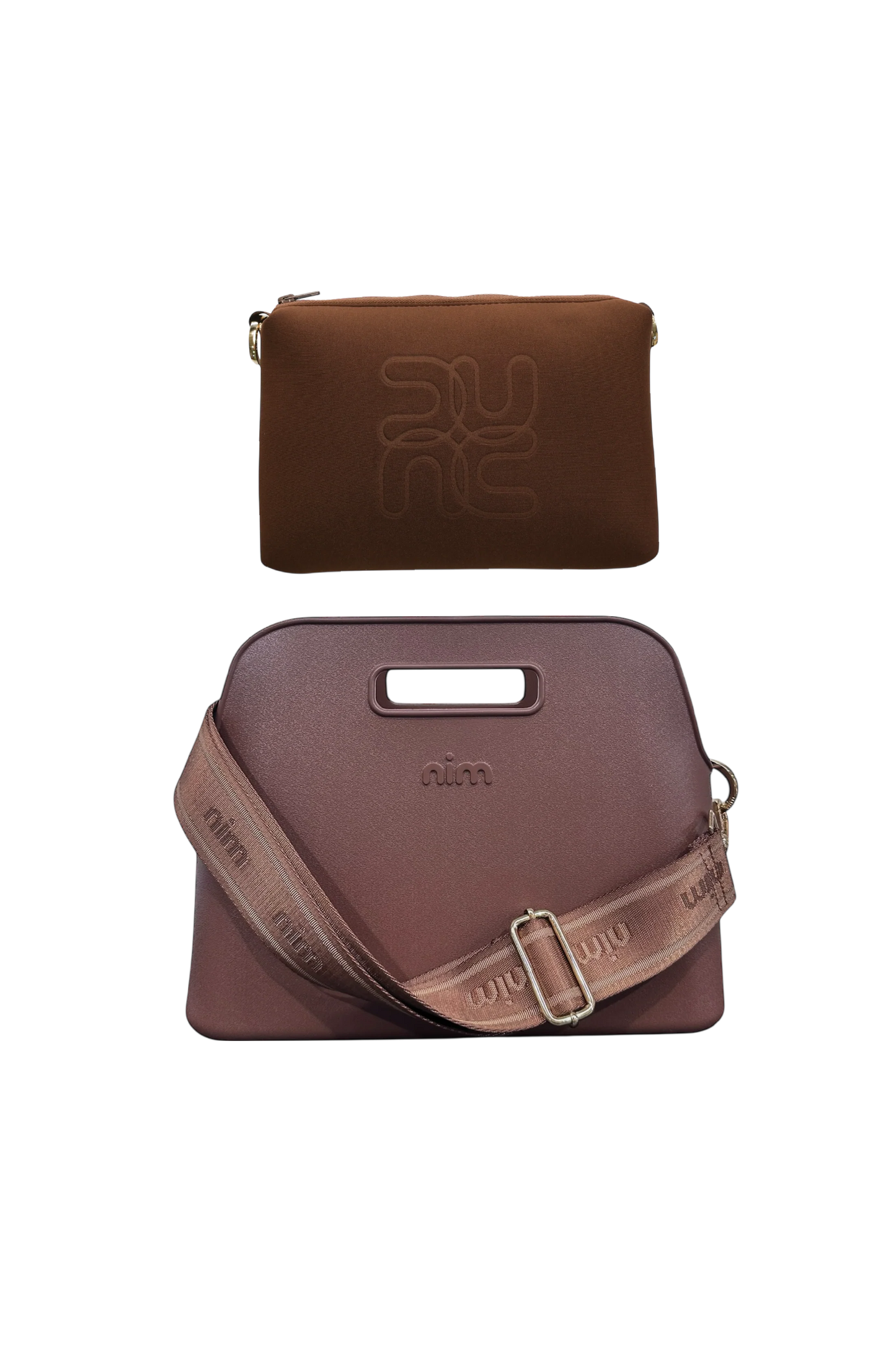 NIM The Label - BB Tote Set in Cocoa