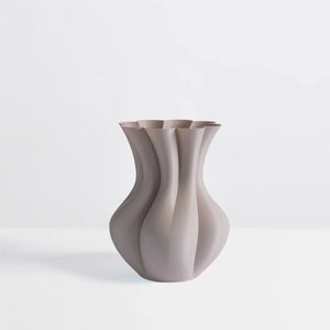 Belfi - 3D Printed Eden Vase in Grey