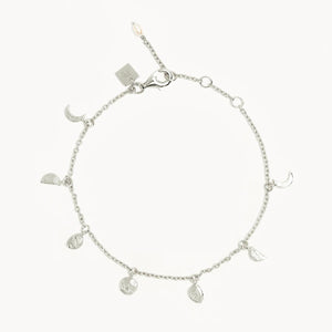 By Charlotte - Lunar Phases Bracelet In Silver