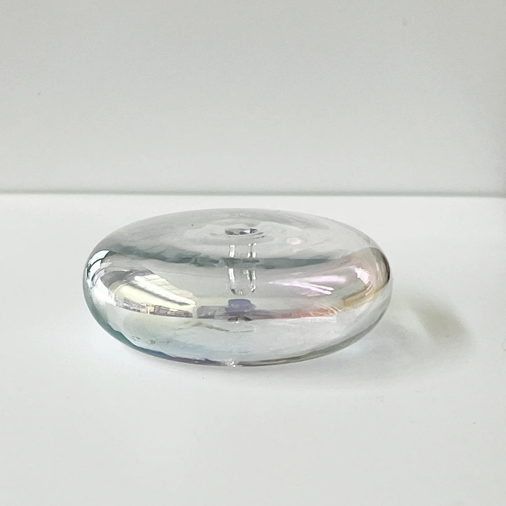 Gentle Habits - Glass Vessel Incense Holder in Iridescent