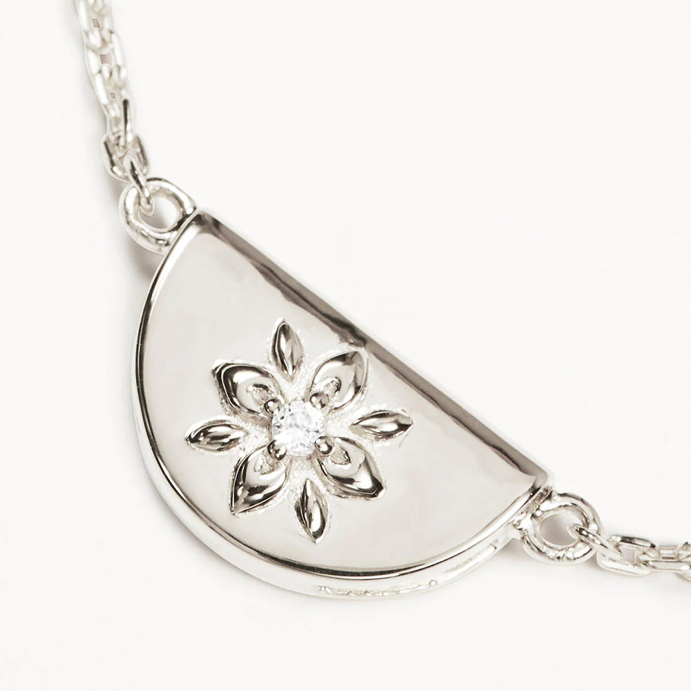 
                      
                        By Charlotte  - Lotus Bracelet in Silver
                      
                    
