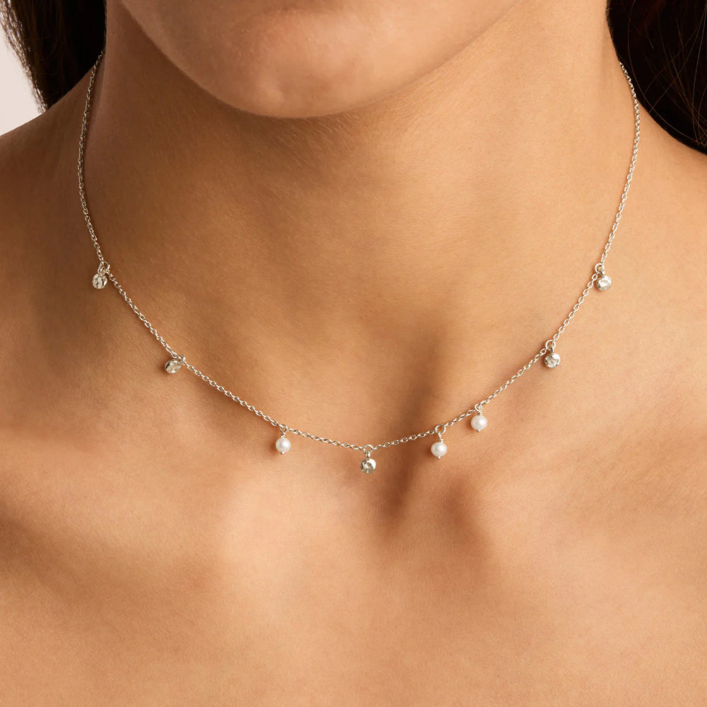 
            
                Load image into Gallery viewer, By Charlotte - Endless Grace Pearl Choker in Silver
            
        