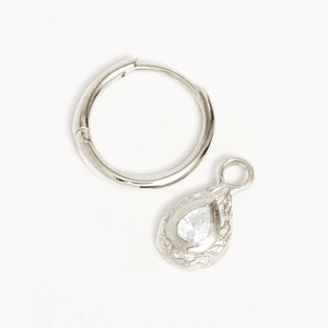 By Charlotte - With Love Hoops in Silver