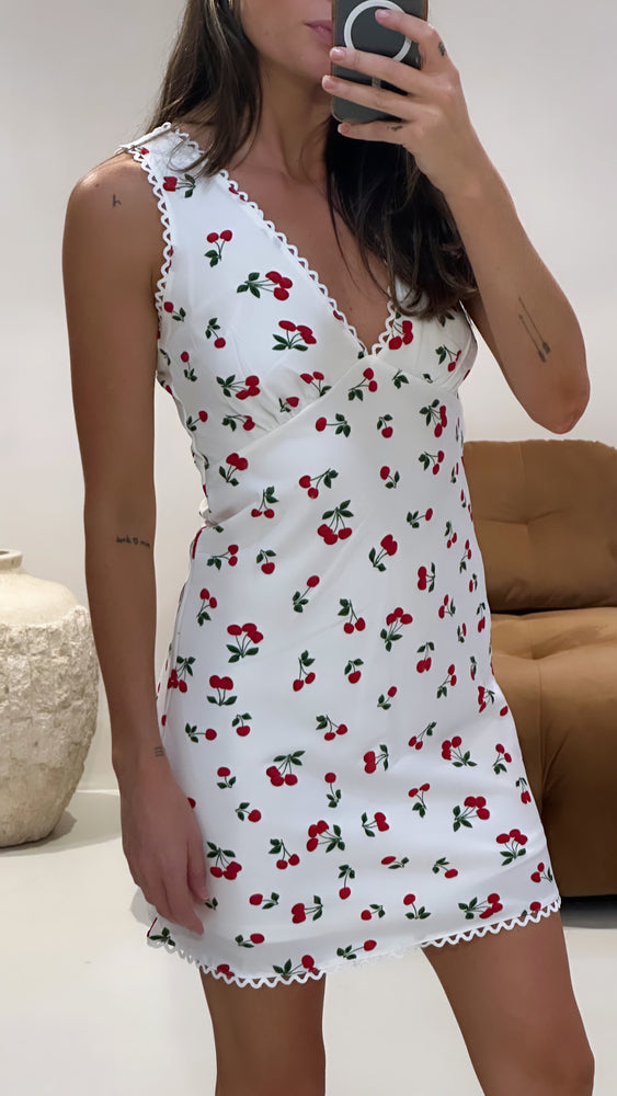
            
                Load image into Gallery viewer, By Frankie - Sweet As Cherry Mini Dress
            
        