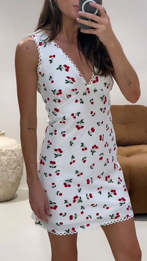 
            
                Load image into Gallery viewer, By Frankie - Sweet As Cherry Mini Dress
            
        
