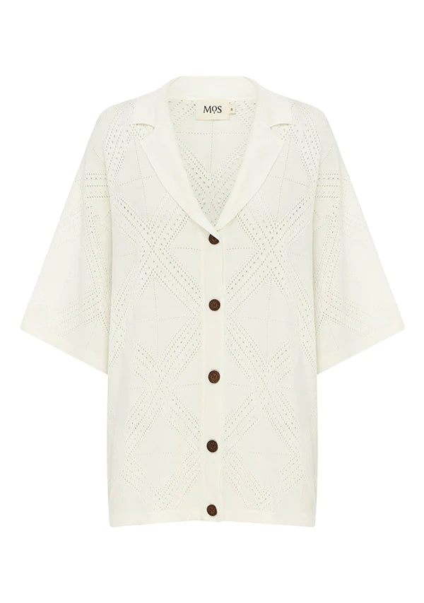 MOS The Label - Lana Shirt in Ivory