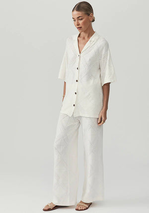 MOS The Label - Lana Shirt in Ivory