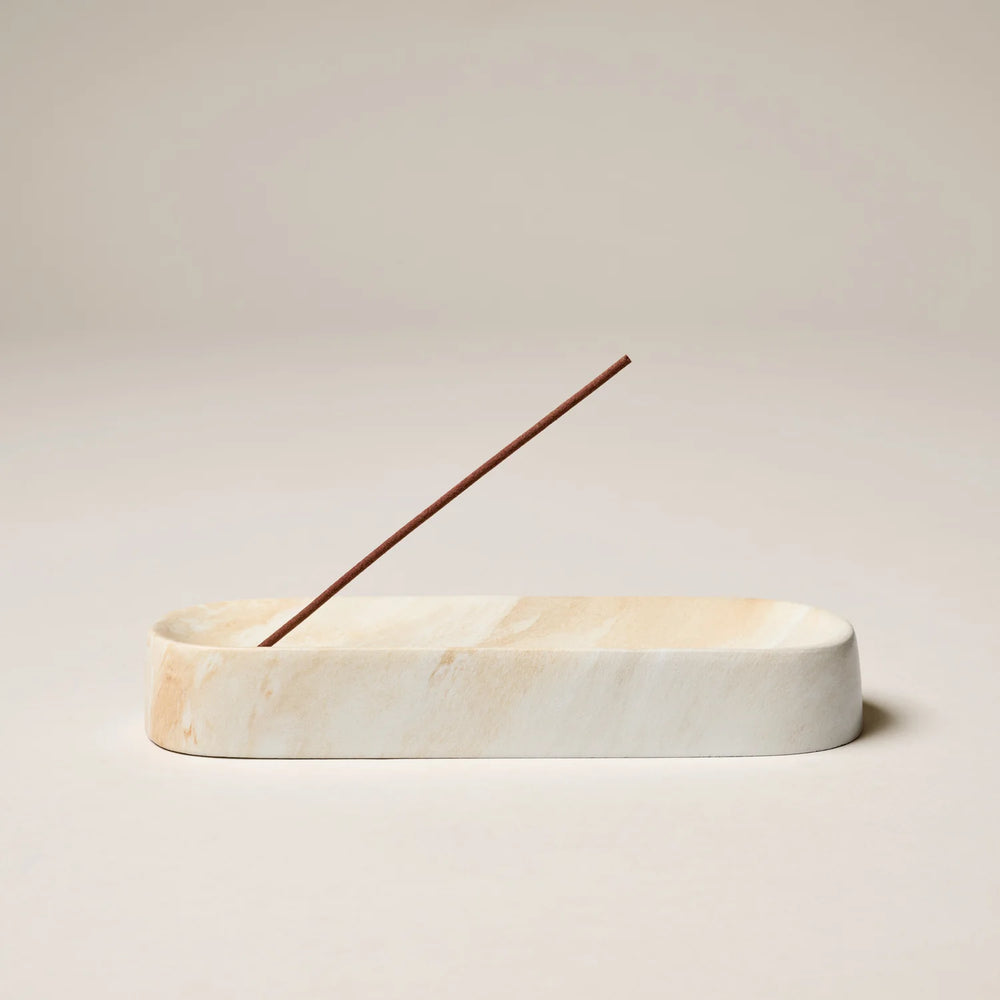 Gentle Habits - Ceramic Incense Holder - White