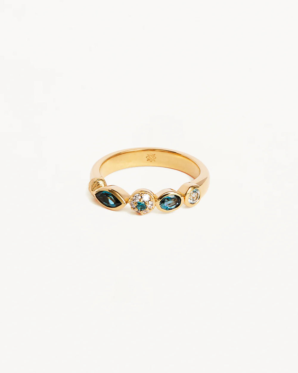 By Charlotte - Magic of Eye Topaz Ring in Gold