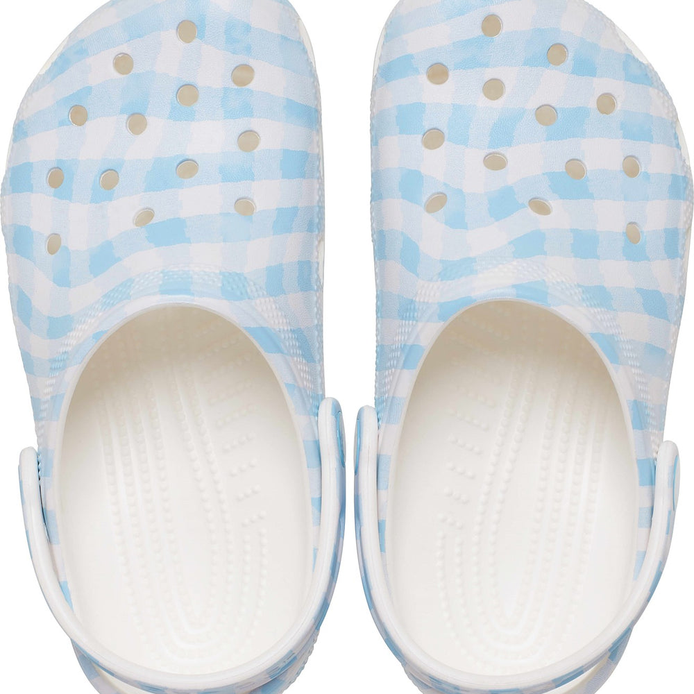 
                      
                        Crocs - Classic Clog in Blue Gingham
                      
                    
