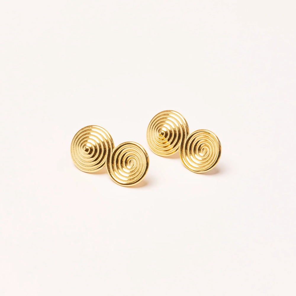 We Are Emte- Farrah Earrings in Gold