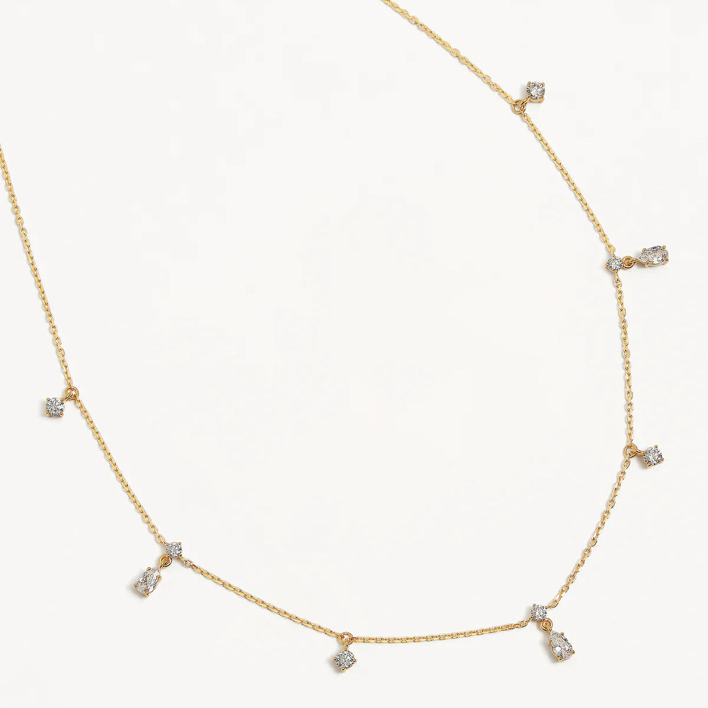 By Charlotte -  No Rain, No Flowers Choker Necklace in Gold