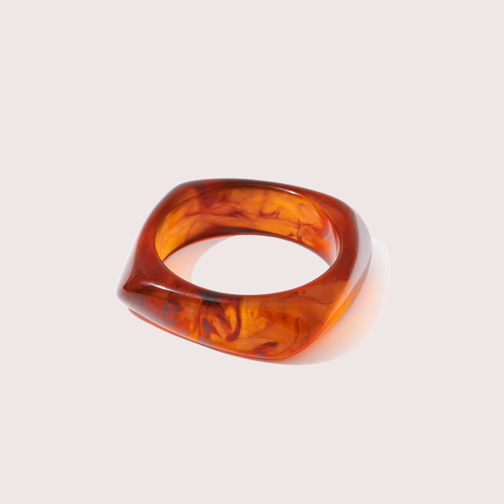 We Are Emte - The Amber Epoxy Resin Bangle