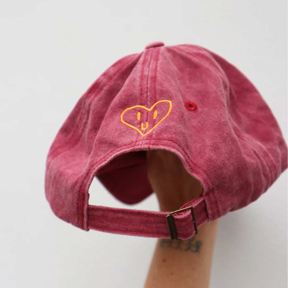 Amilita - Heart Full Cap - Cherry + Orange
