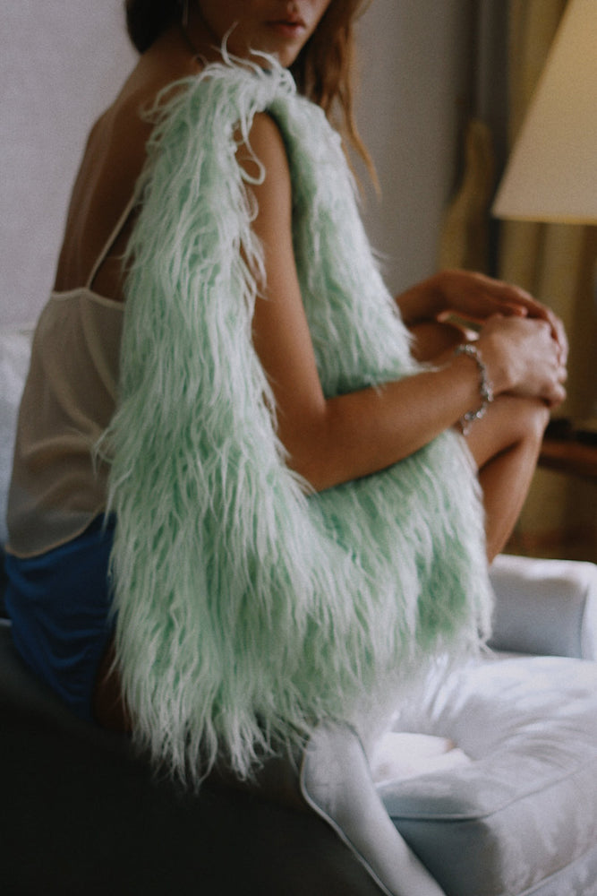 
                      
                        Margaux Lee - Fluff Tote in Minty
                      
                    