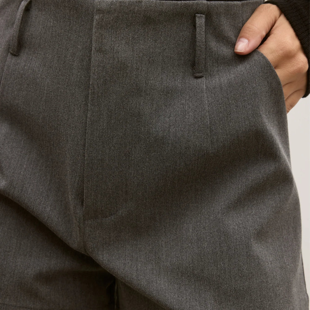 Bayse - Roxanne Micro Short in Dark Grey