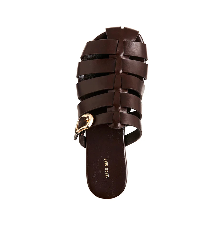 Alias Mae - Henrietta in Choc Leather