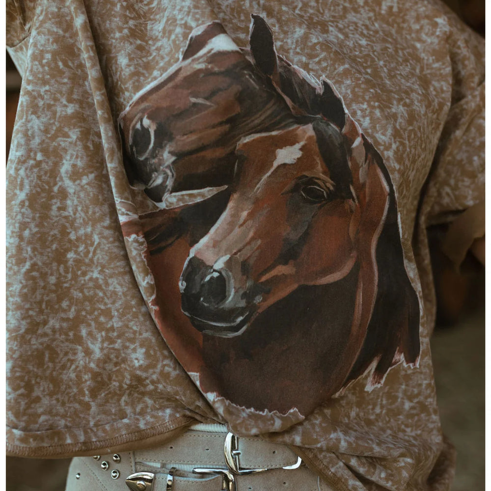 Far Mer by Whitney - Arabian Tee in Camel