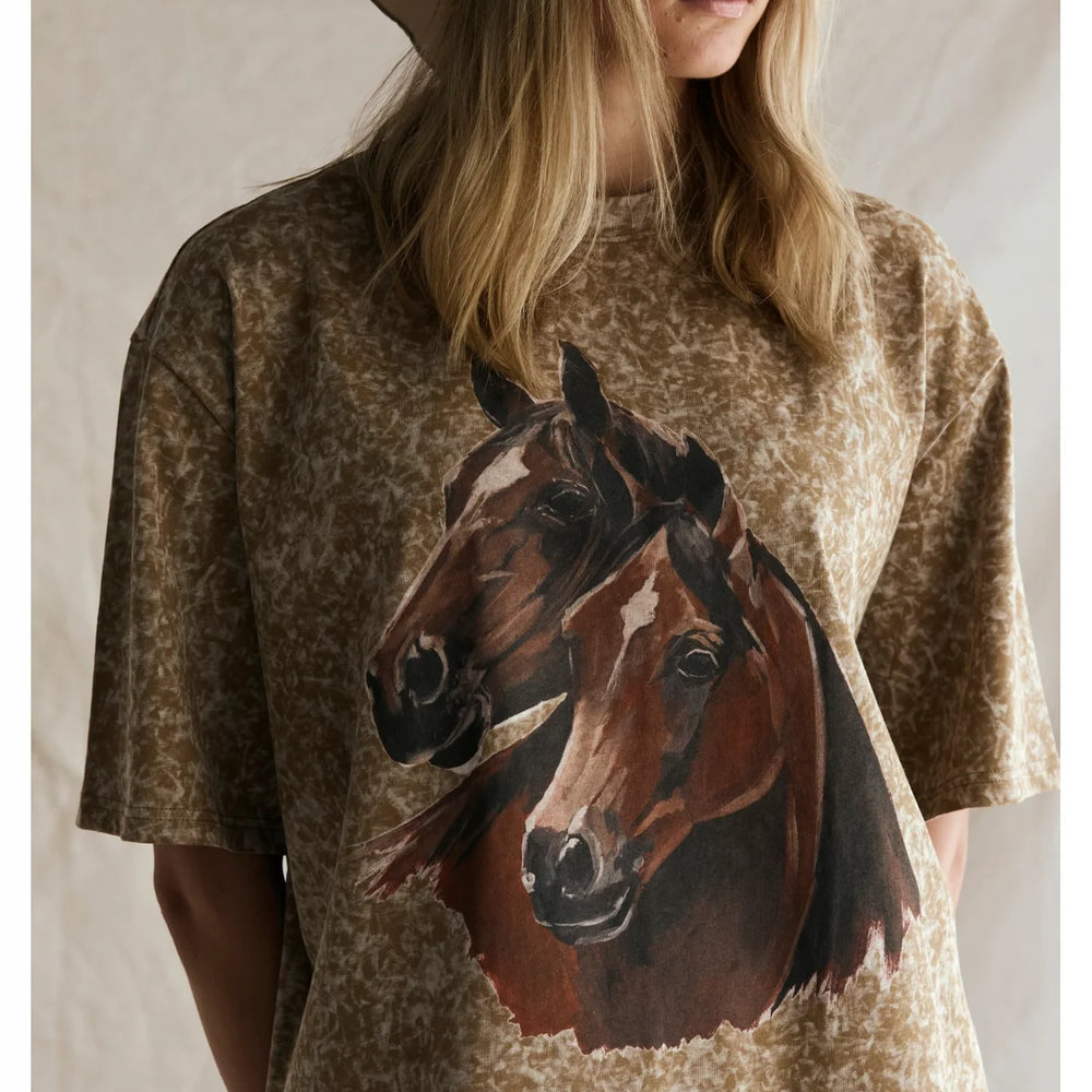 
                      
                        Far Mer by Whitney - Arabian Tee in Camel
                      
                    