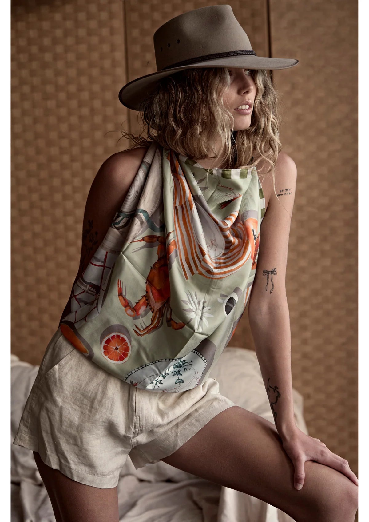 Far Mer by Whitney - Scent of Summer Silk Scarf