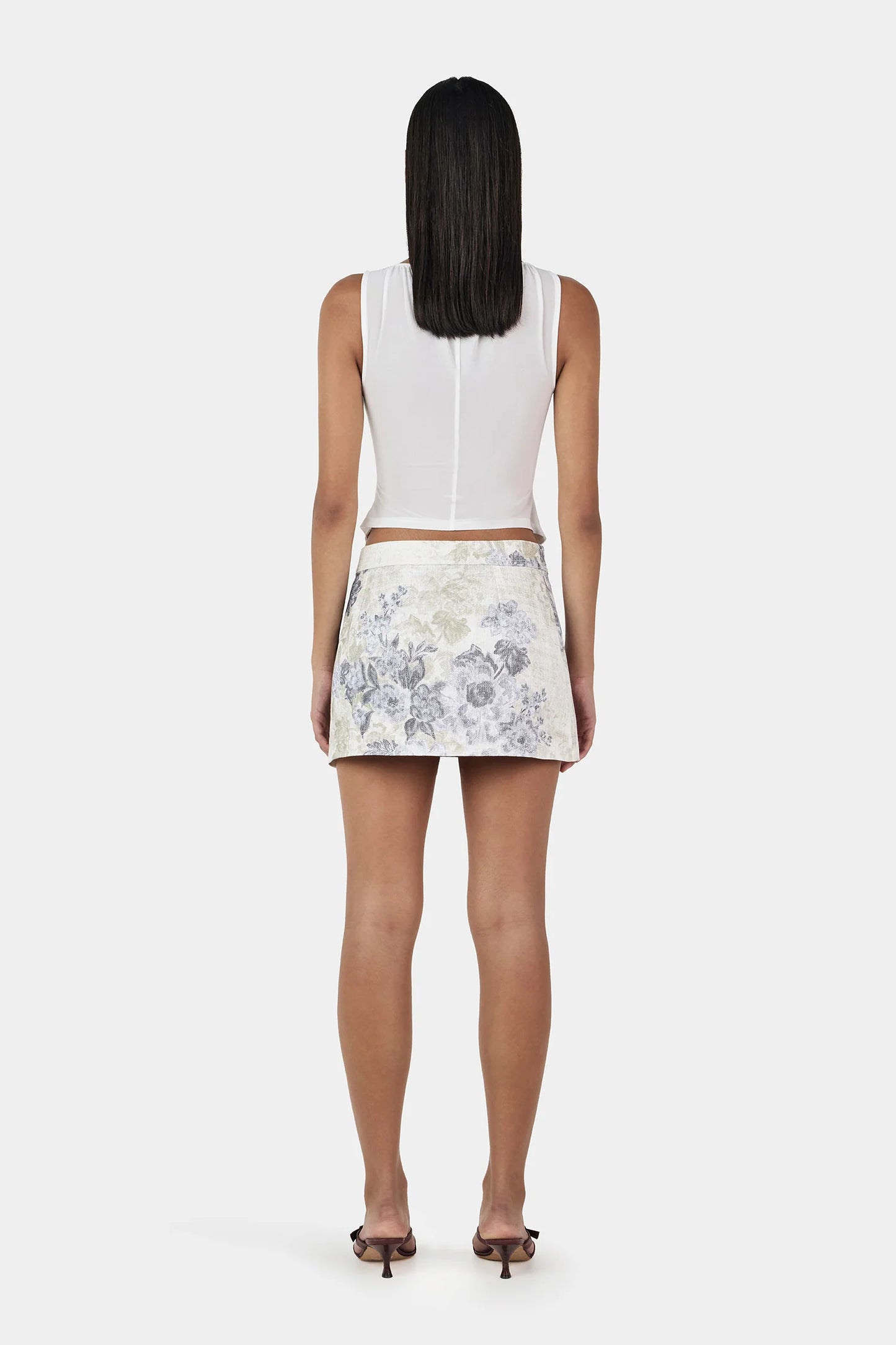 Ownley - Aggie Skirt in Botanic Denim