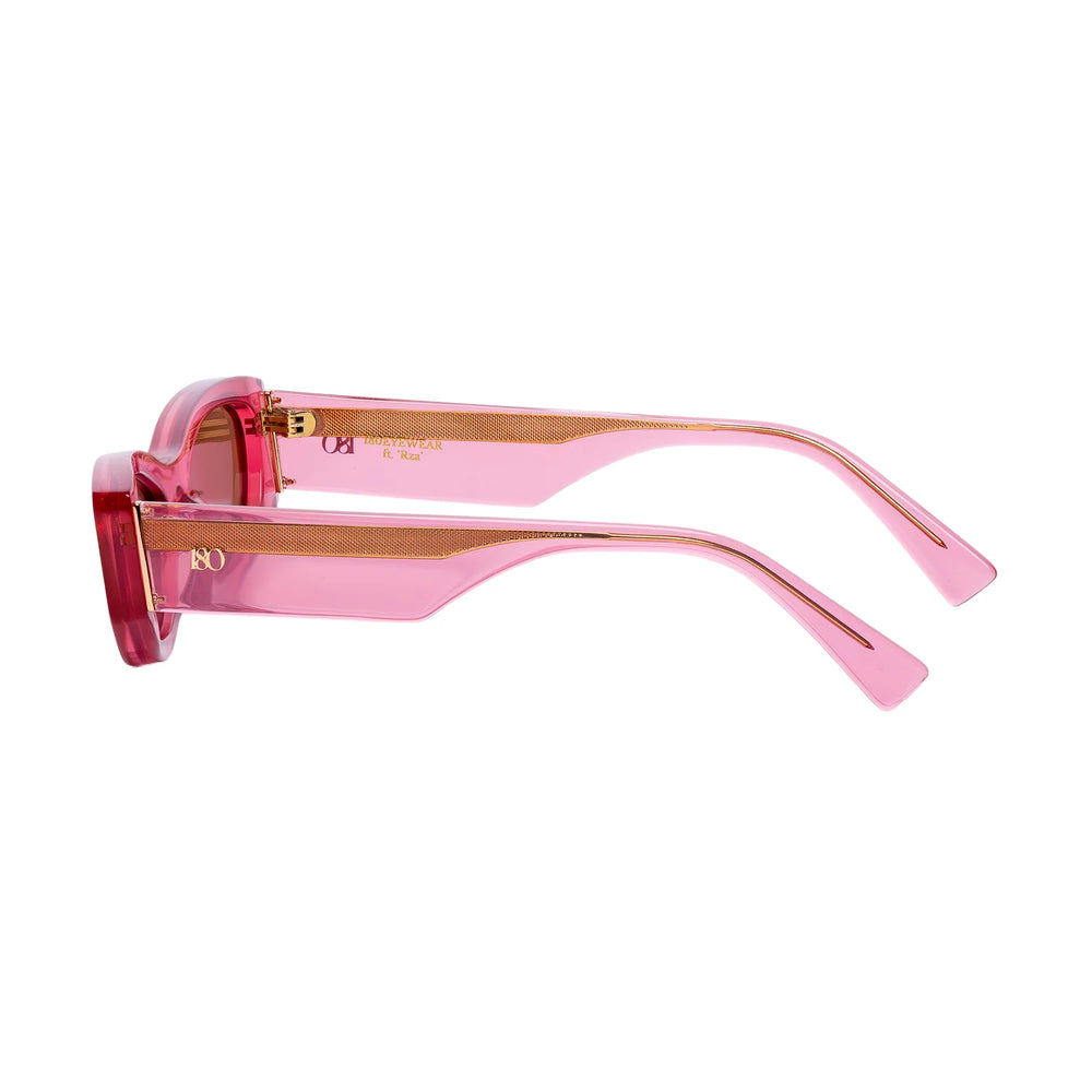 
                      
                        180EYEWEAR- RZA in Transparent Pink + Brown Lense
                      
                    