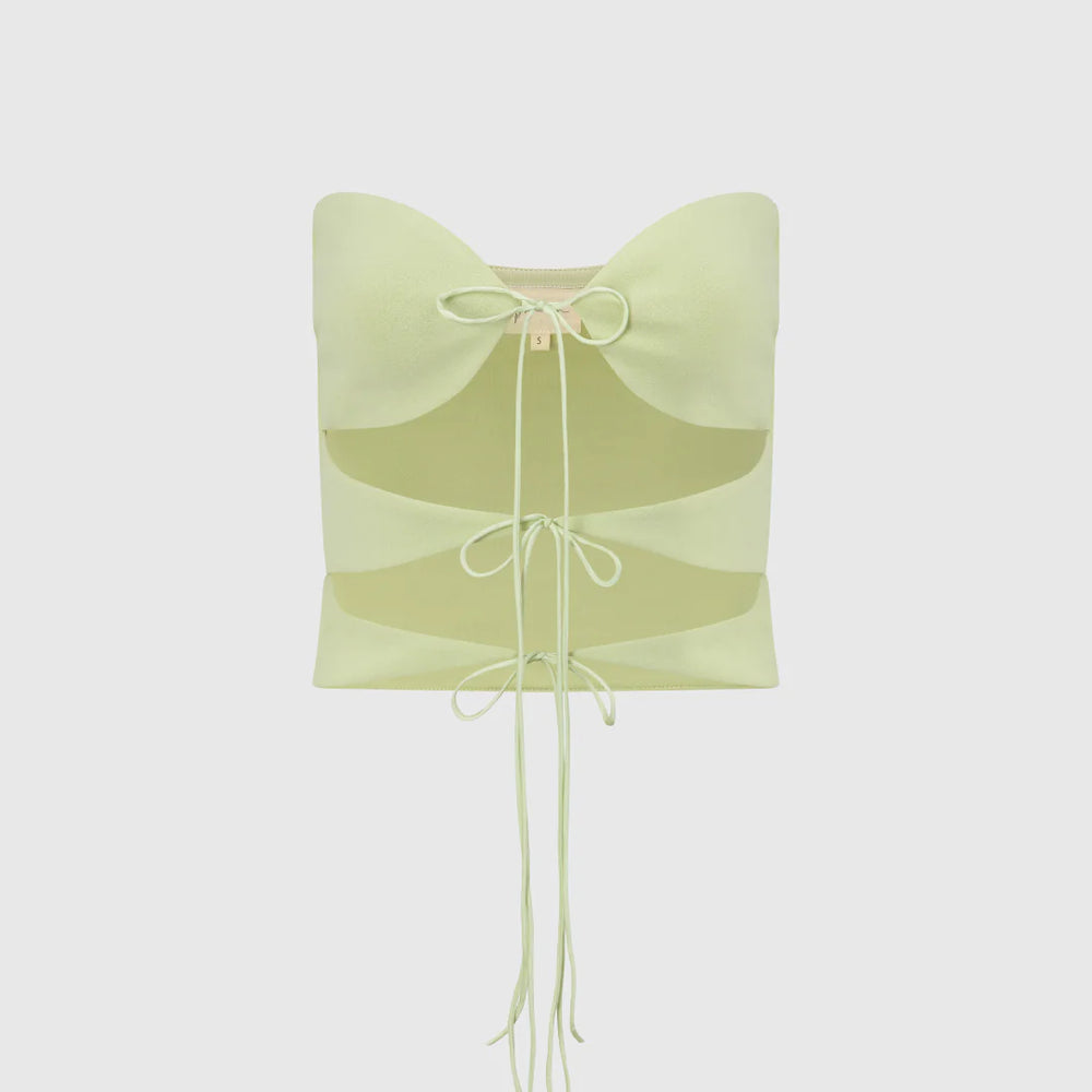
                      
                        Aysmiriah - Azzurro top - Verde
                      
                    