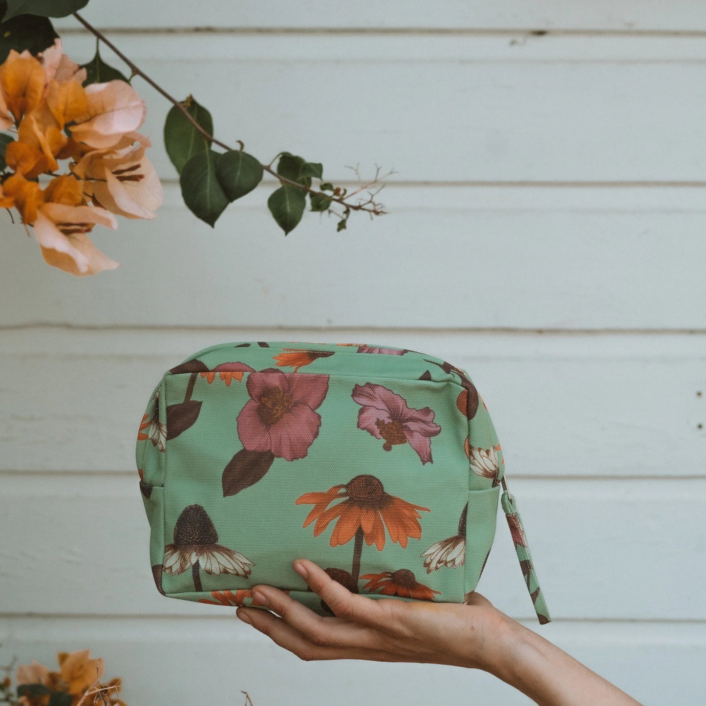 Wandering Folk - Glades Zip Bag in Meadow