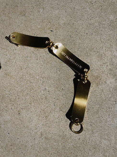 
                      
                        Margaux Lee - Heart On My Sleeve Bracelet in Gold
                      
                    