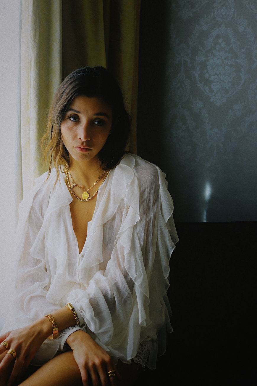 Margaux Lee - Travellers Charm Necklace in Gold