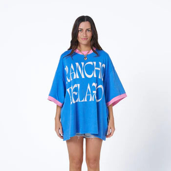 Hibiscus Hotel - Rancho Relaxo Oversized Tee