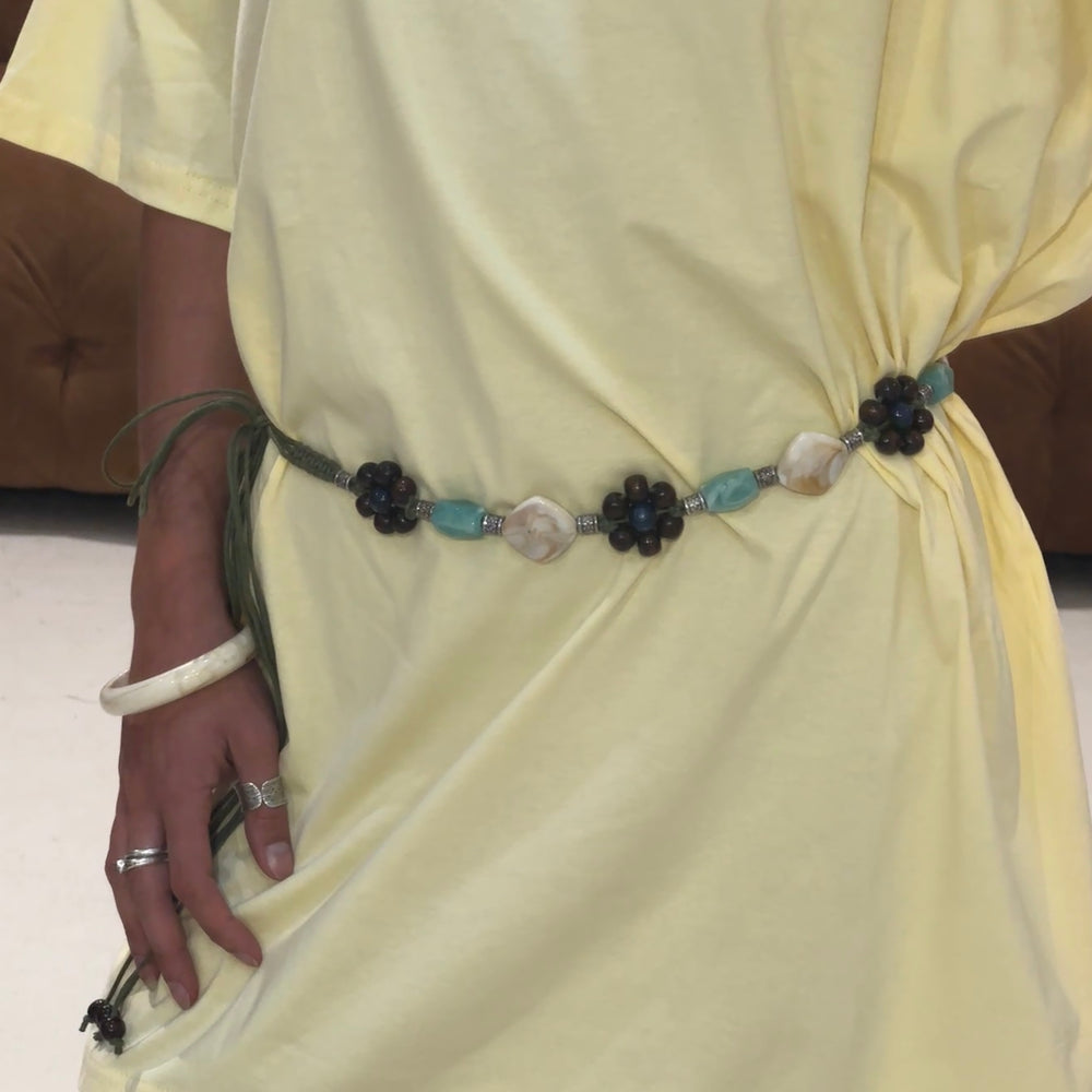 By Frankie - T-shirt Lace Dress in Yellow