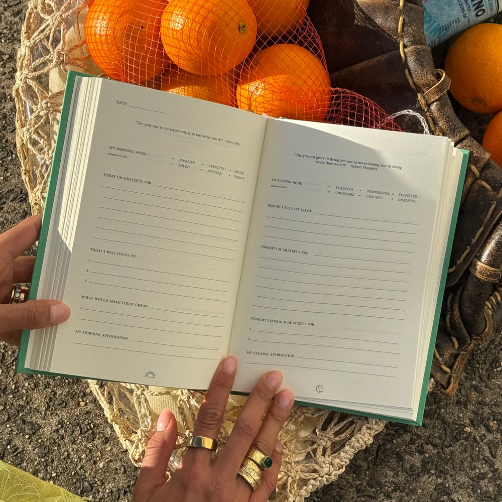 
                      
                        selfdom - Gratitude Journal in Matcha Green
                      
                    