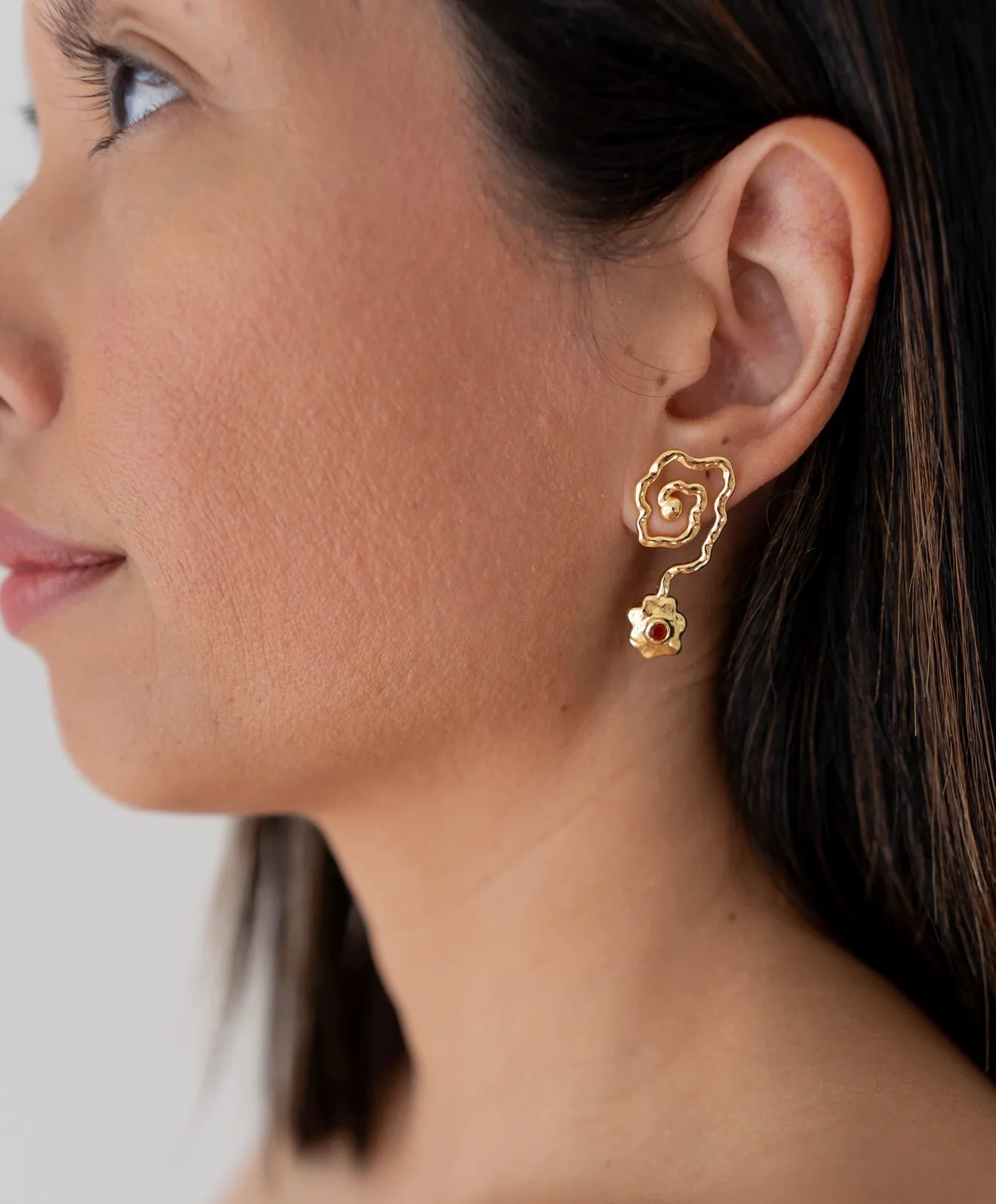 Käärme Jewels - Swirl Earrings