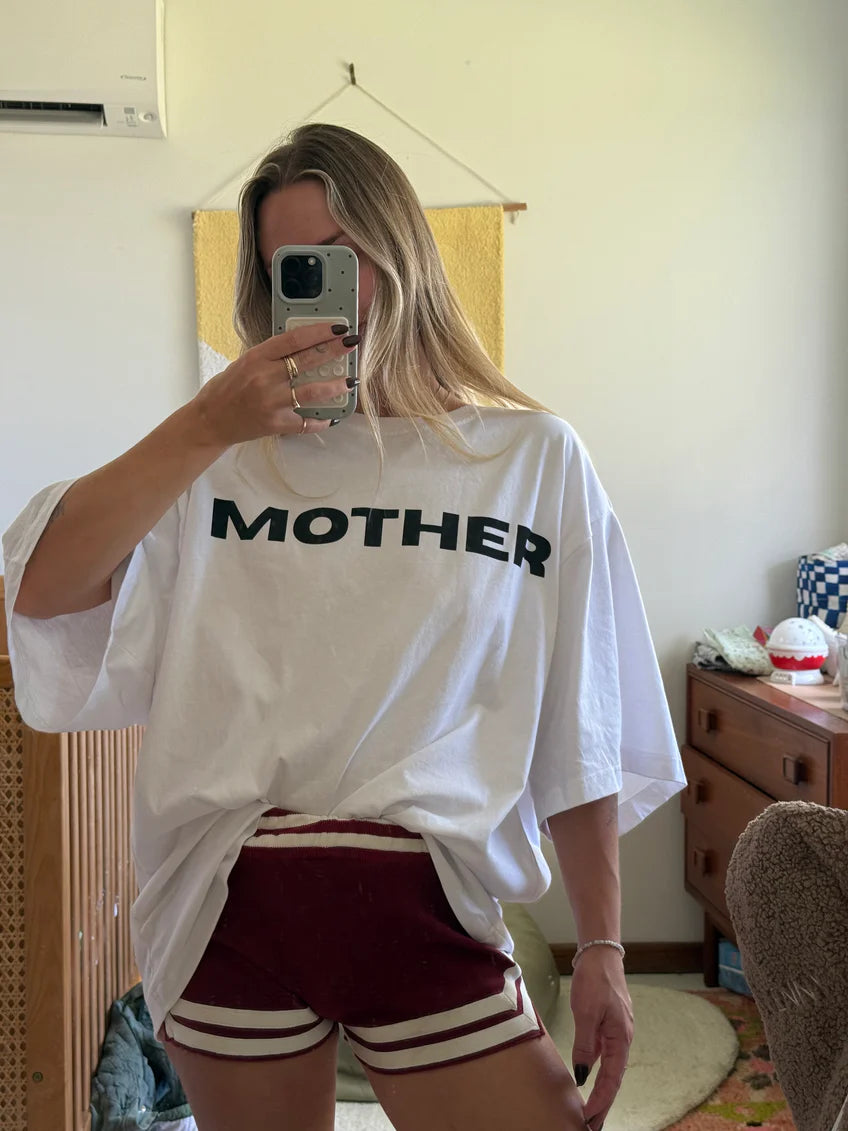ZUMA WORLD - MOTHER TEE IN WHITE