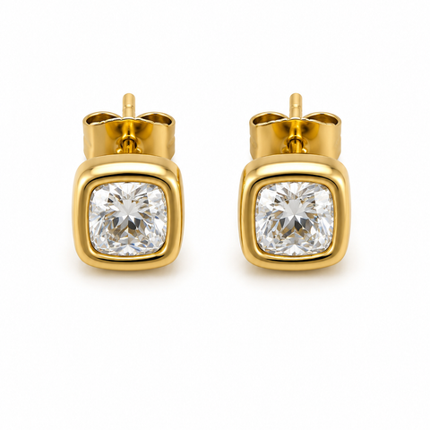 We Are Emte- Billie Studs Earrings in 18k Gold Plated