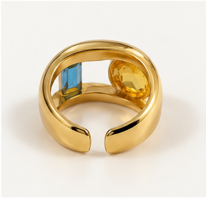 We Are Emte - Matisse Ring in 18k Gold Plated Gold