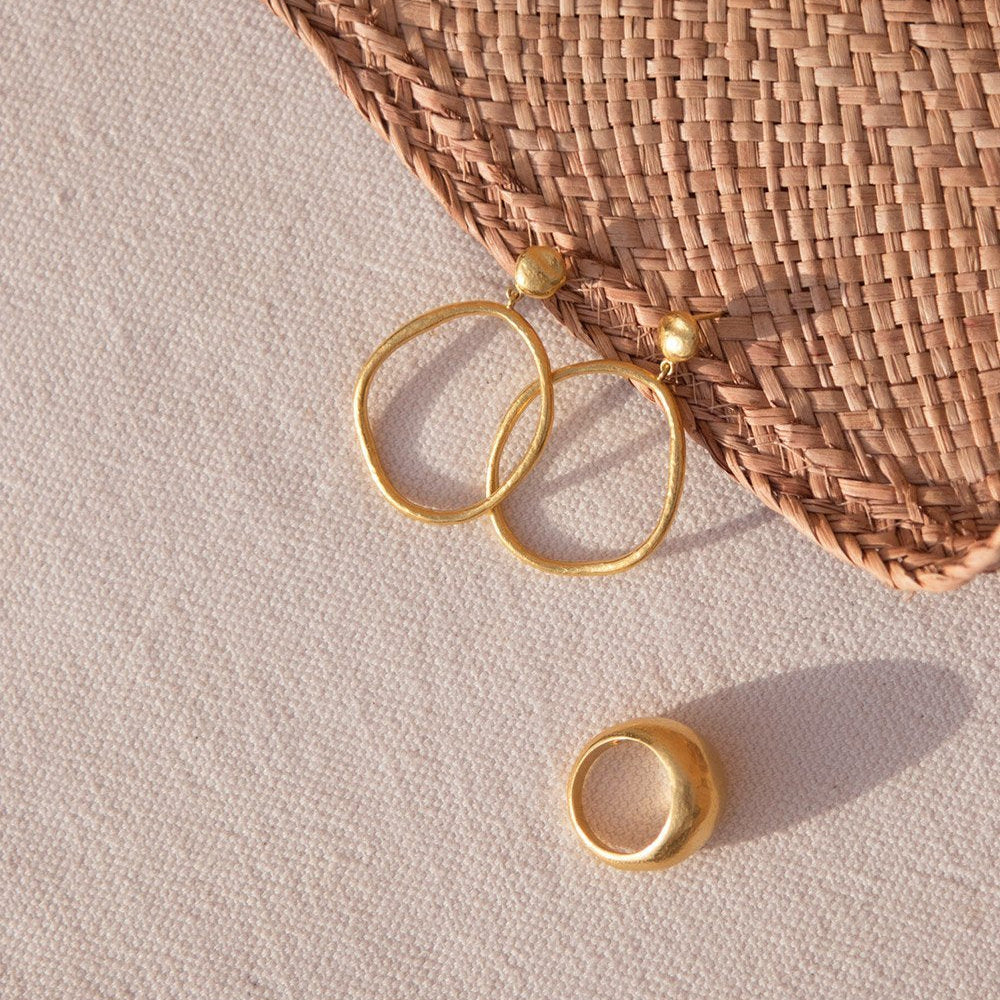 Kirstin Ash - Golden Light Earrings in Gold