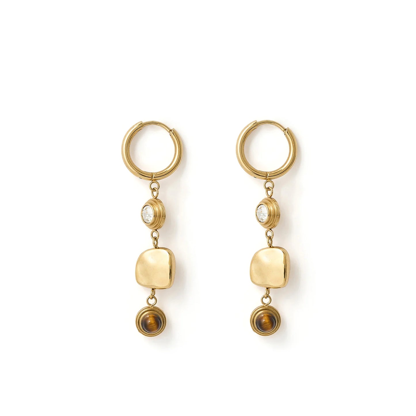 Arms of Eve - Indie Hoop Earrings in Gold