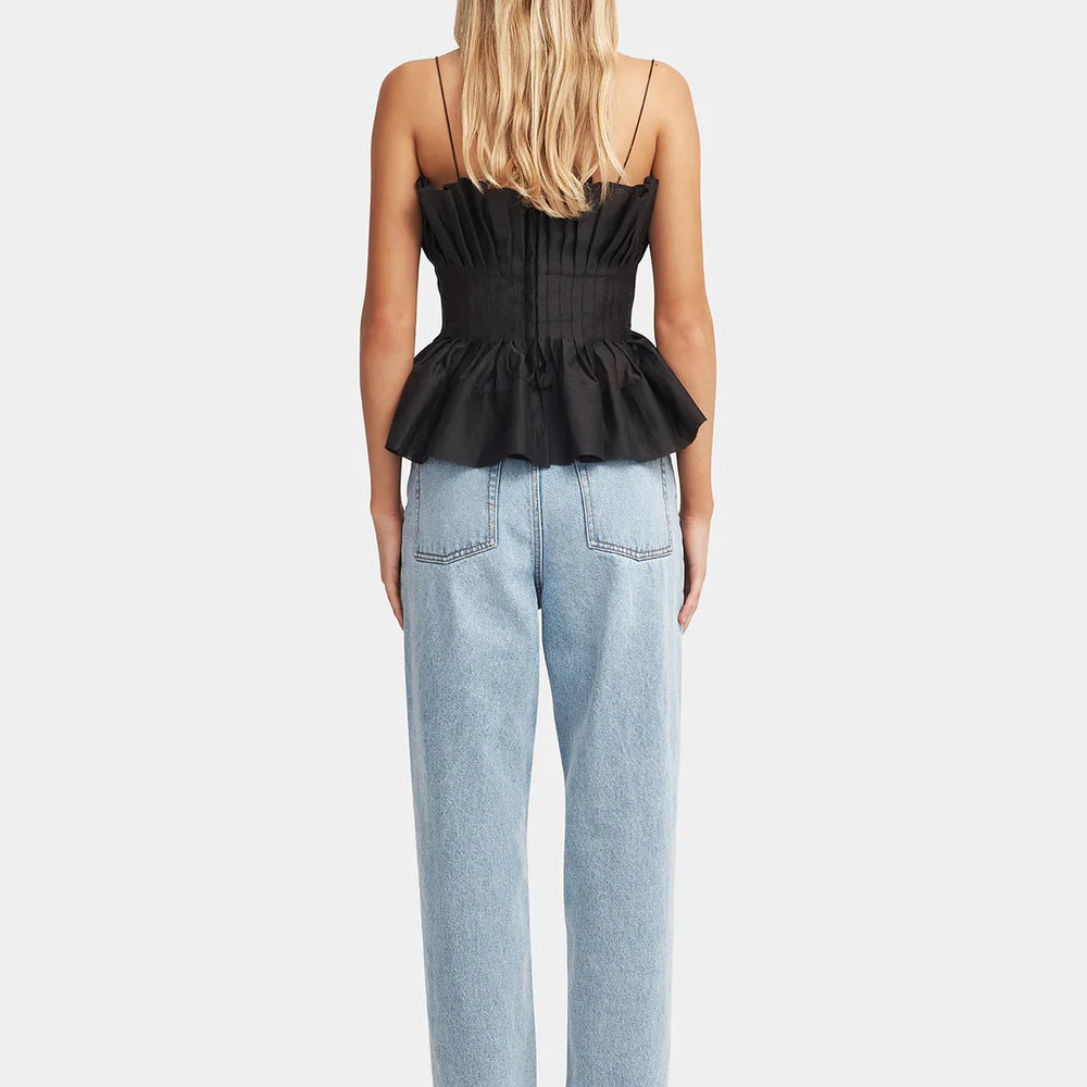 
                      
                        Hansen and Gretel - Irvine Top in Black
                      
                    