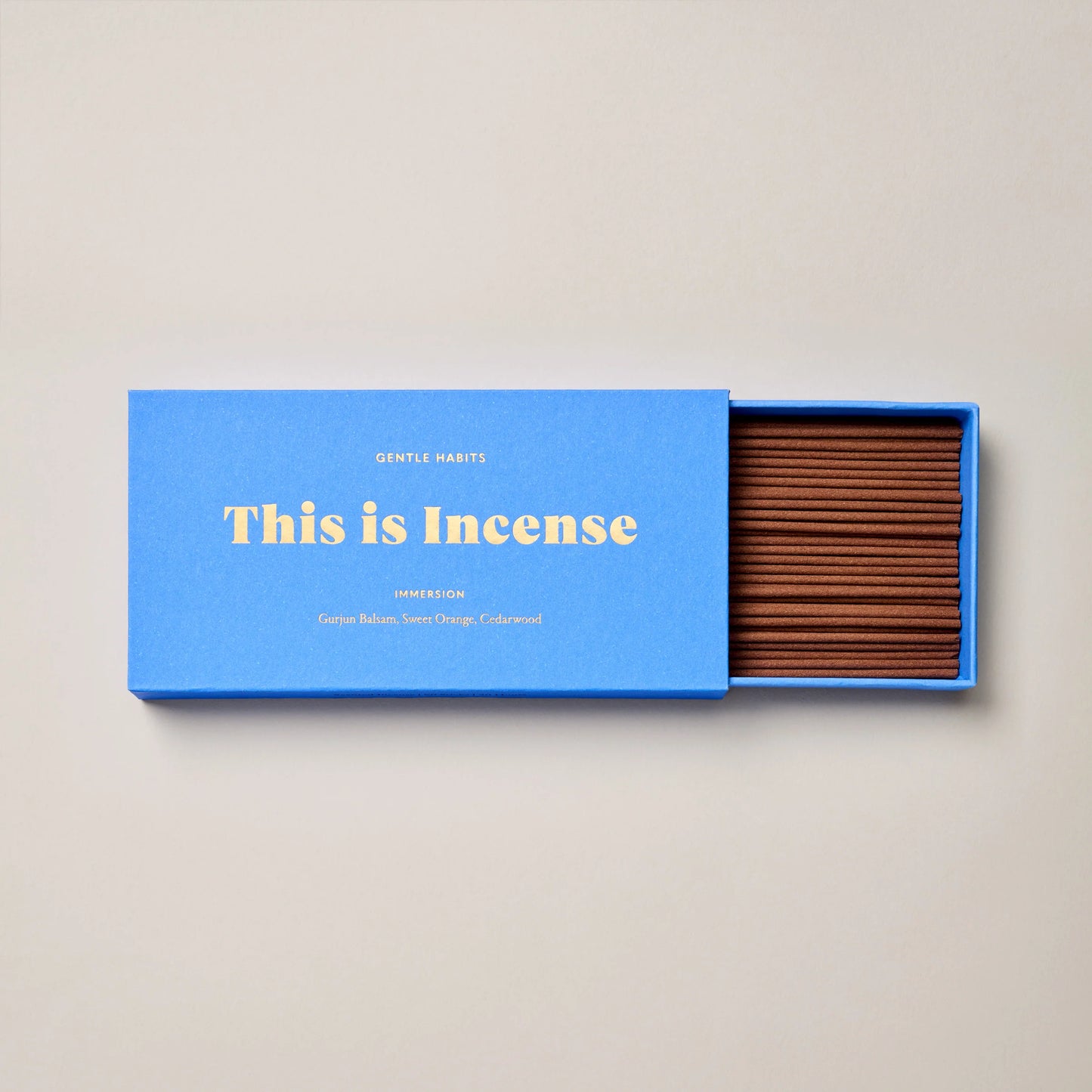 Gentle Habits - This Is Incense - Immersion
