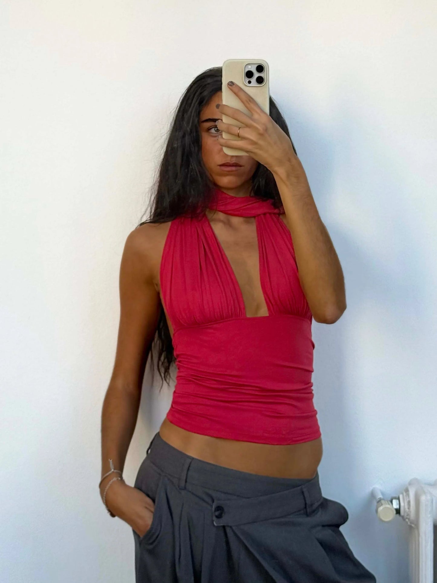 Susmies - Isabella Top in Red