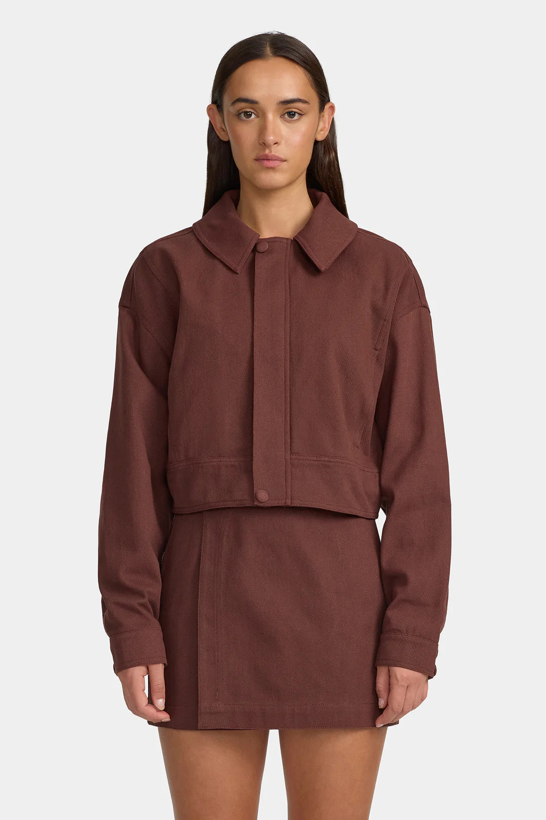 Ownley - Tobias Bomber Jacket in Fig