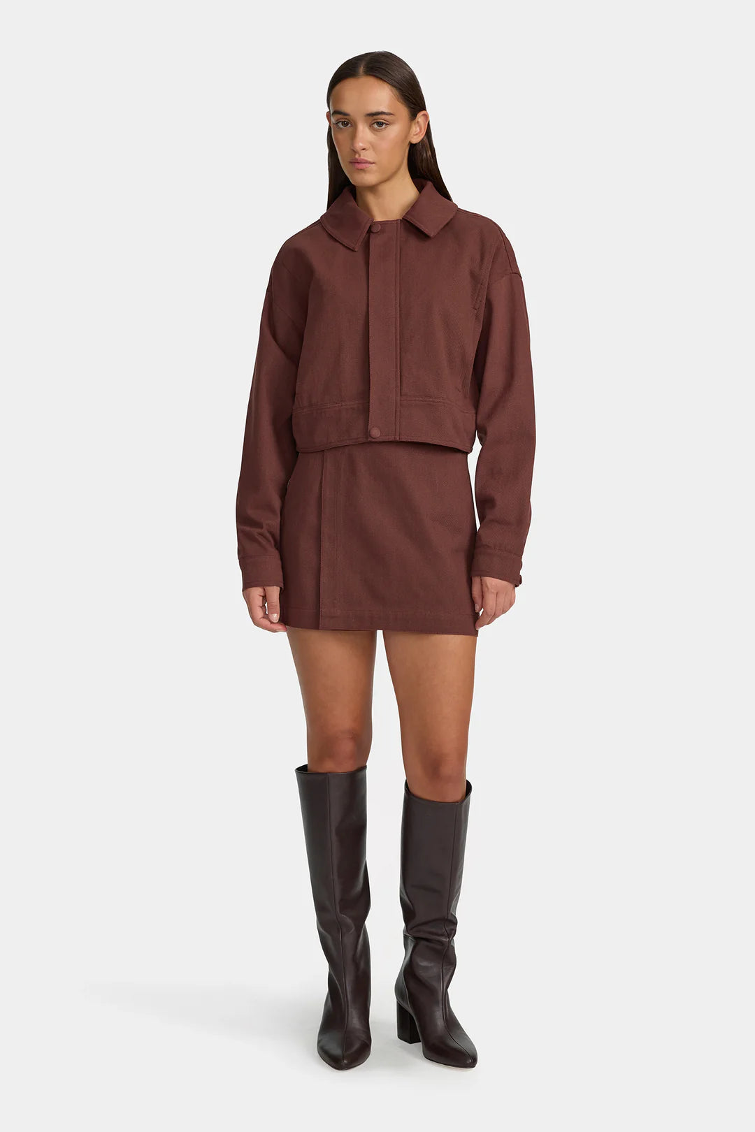 Ownley - Tobias Bomber Jacket in Fig