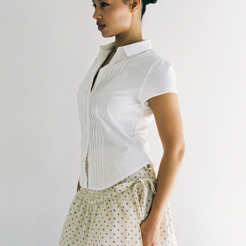 
                      
                        JUNI - Annika Mini Skirt in Spot
                      
                    