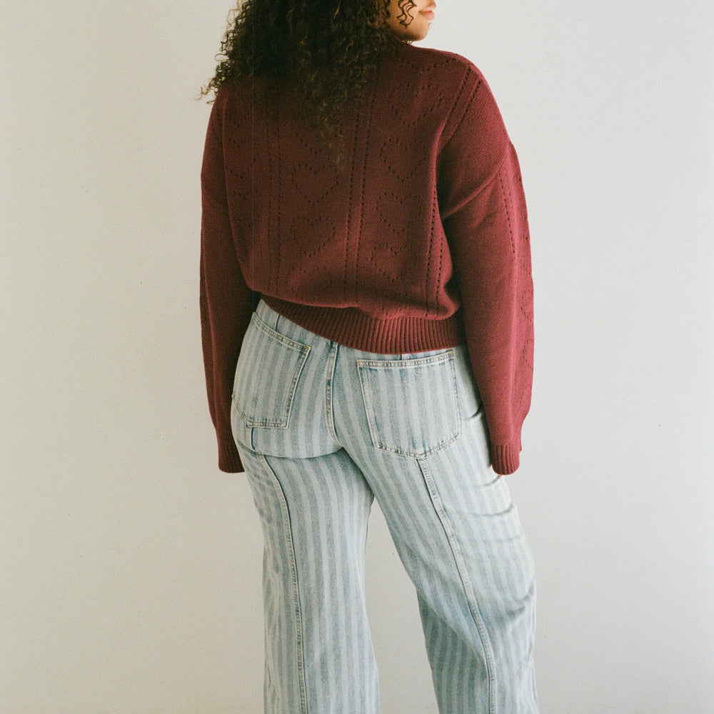 
                      
                        JUNI - Dominique Jean in Stripe (Regular Length)
                      
                    