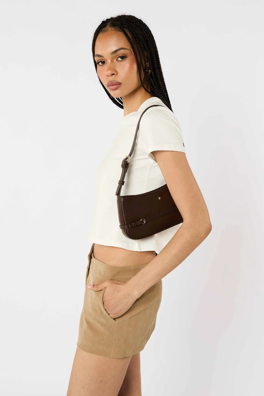 Peta + Jain - Karis Bag in Chocolate
