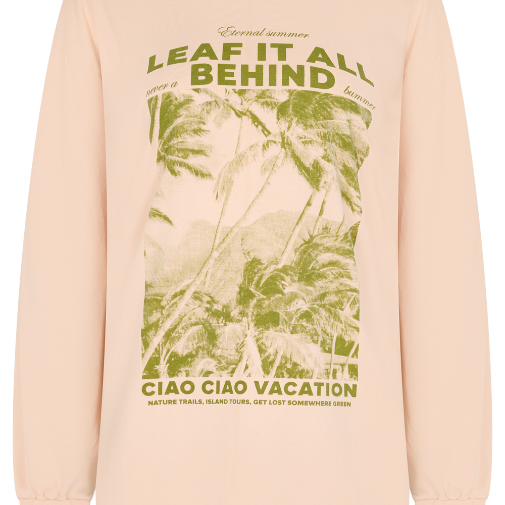 
                      
                        Ciao Ciao Vacation - Leaf it All Haven Long Sleeve Tee
                      
                    