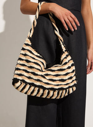 
            
                Load image into Gallery viewer, Faithfull the Brand - Maila Handmade Crochet Bag in Novara
            
        